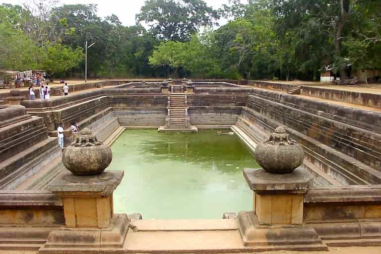 Twin ponds kuttam pokuna. Anuradhapura